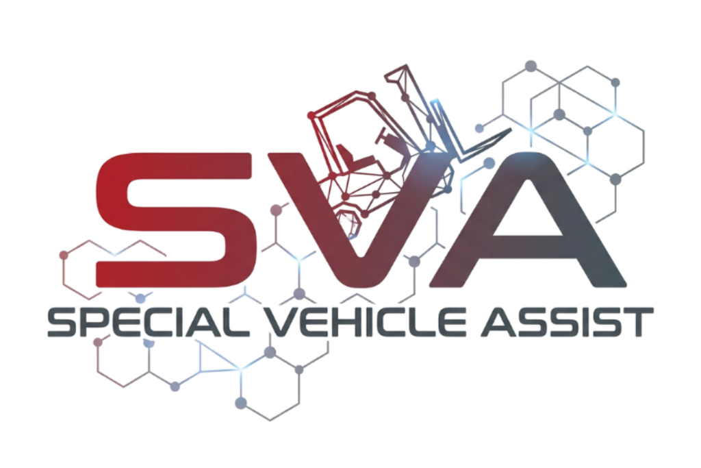 SVA(Special Vehicle Assist)ロゴ — 特殊車両への安全装置出張取付サービス