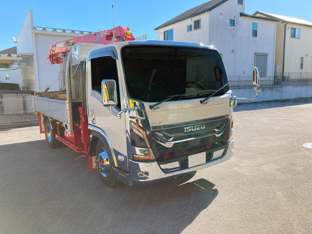 23エルフ フロントバンパーコーナー ワイド LH