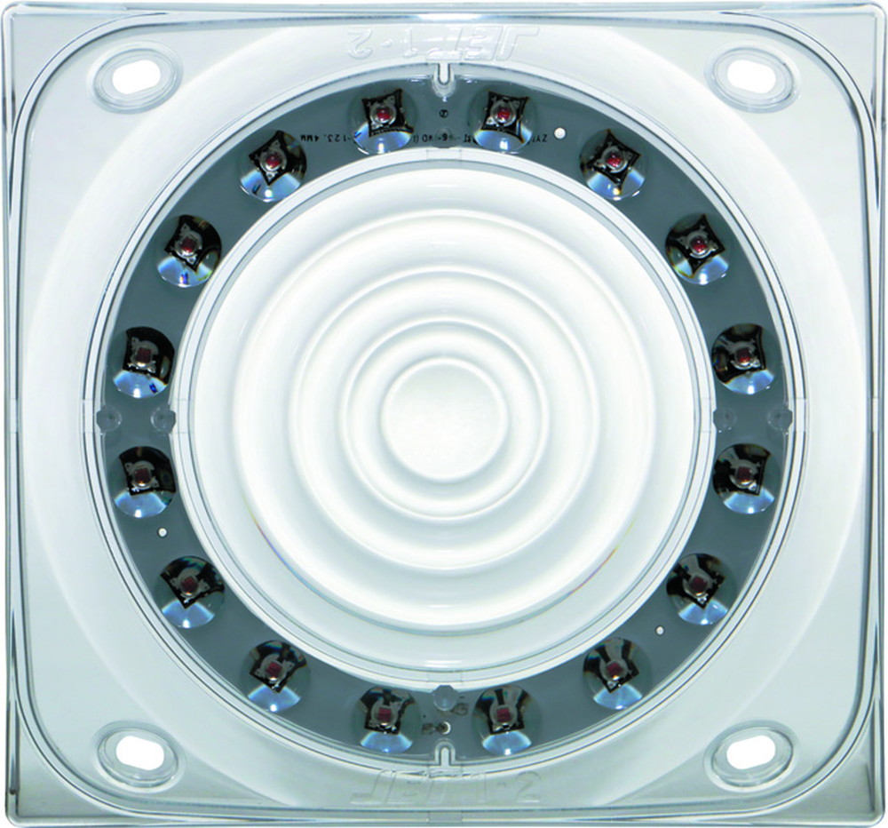 LED16 2WAYテールランプレンズ クリアー/レッド S