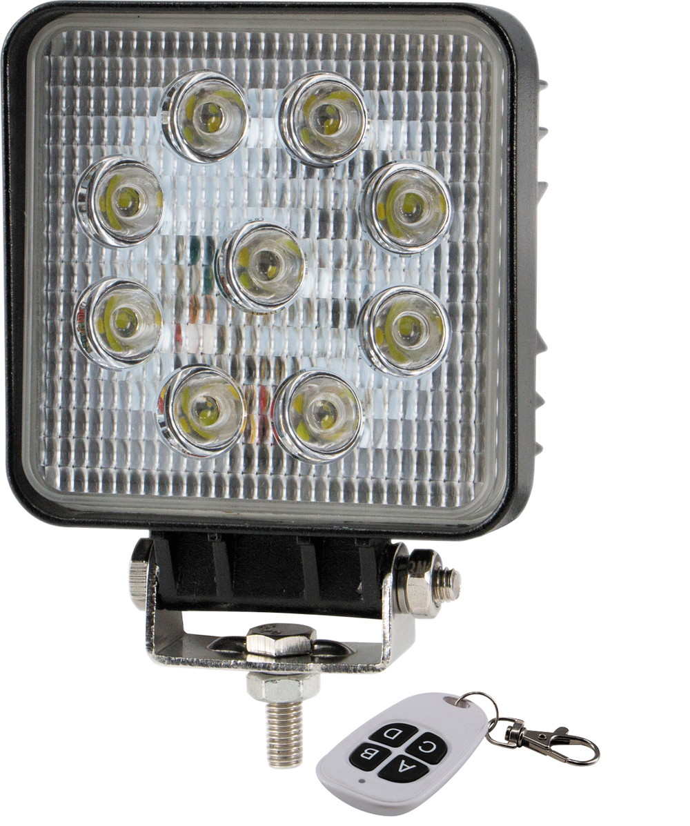 WL-31 LED9ワークランプ角型27W ホワイト/イエロー