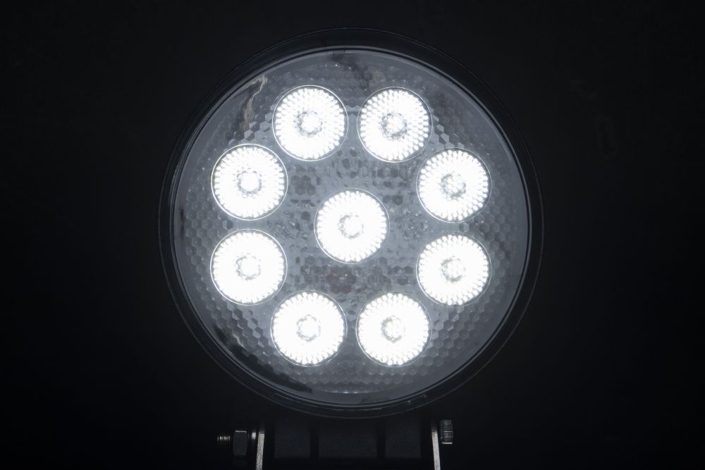 WL-49 LED9軽量型LEDワークランプ 丸型