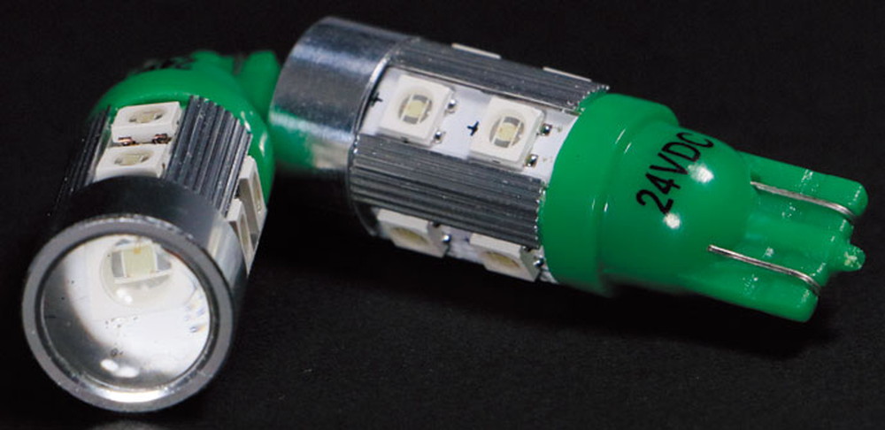 LED9 ウェッジ球NEO LA-01 24V グリーン