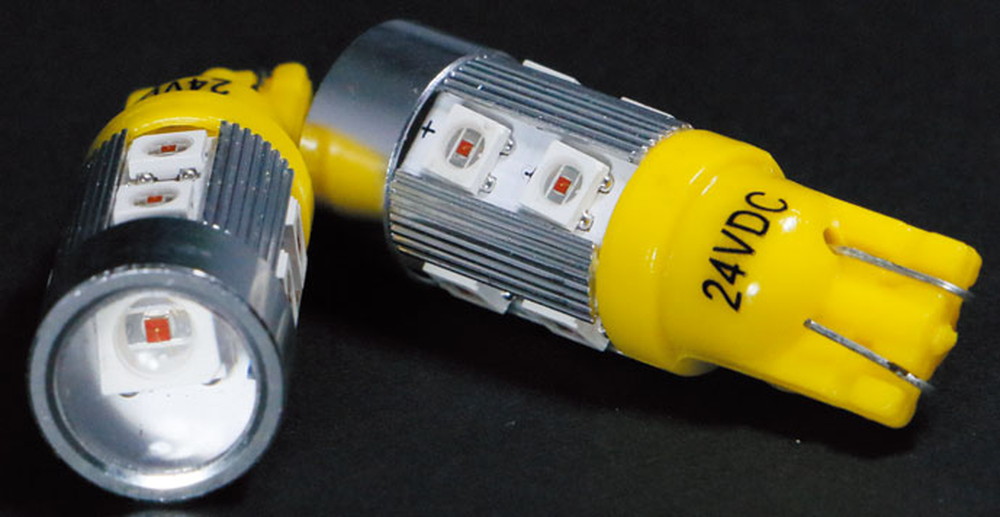 LED9 ウェッジ球NEO LA-01 24V アンバー