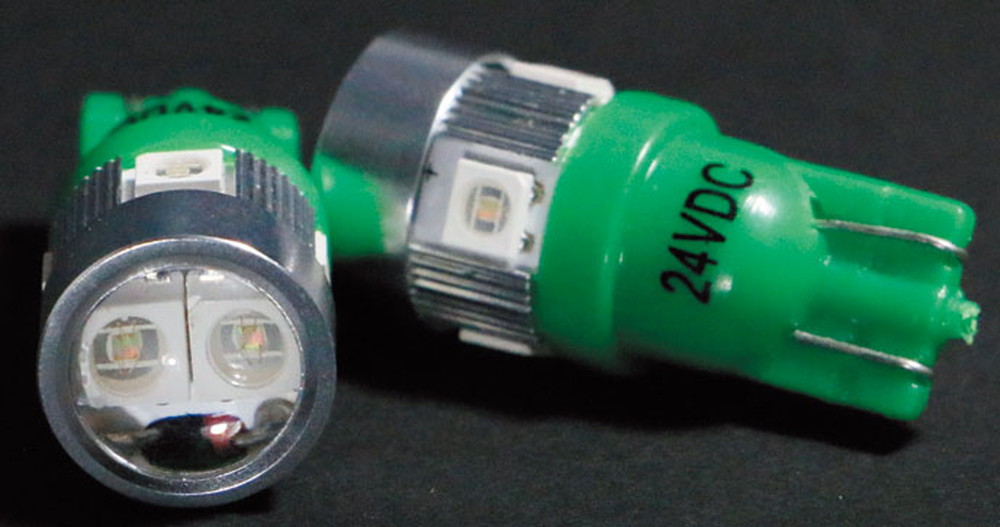 LED6 ウェッジ球NEO LA-02 24V グリーン