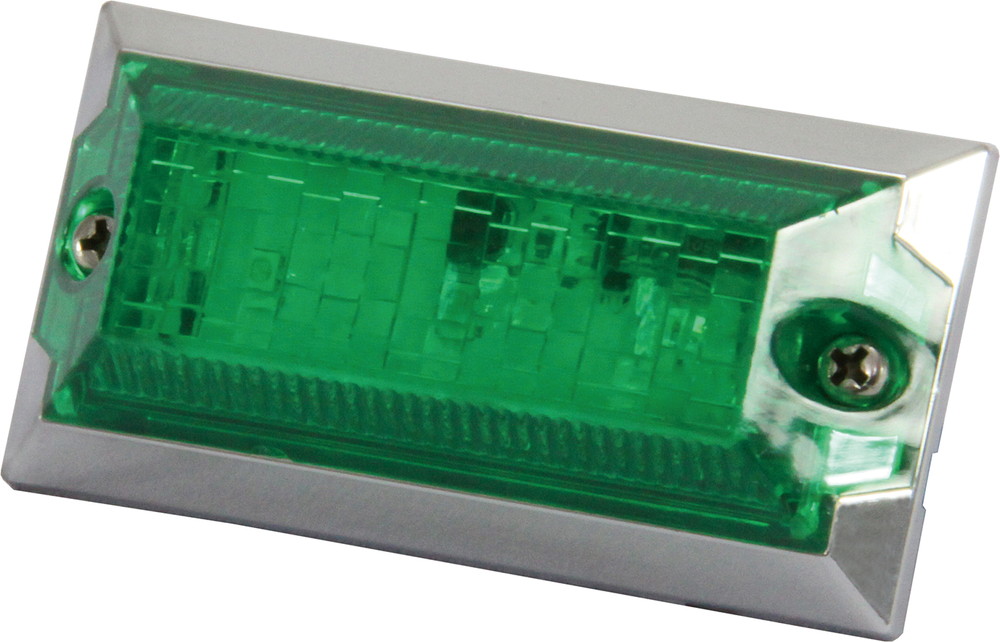 LED3 ミニフラットマーカーNEO 24V グリーン/グリーン