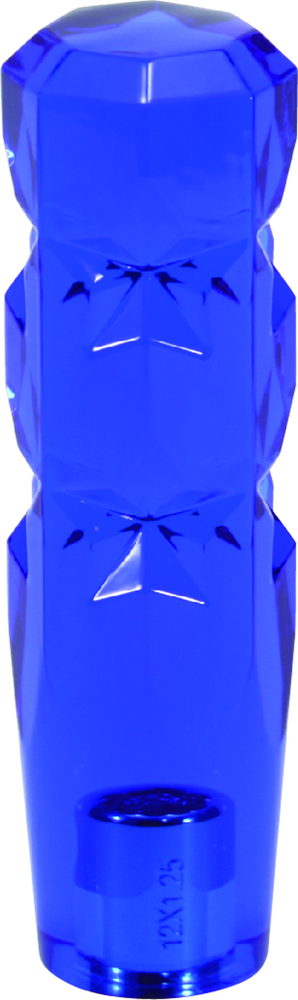クリスタル8角ノブ(星) 150L 12x1.25 ダークブル