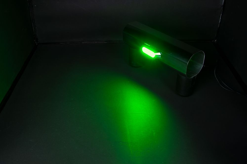 フラットマーカー ユーロスタイル 楕円型 グリーン