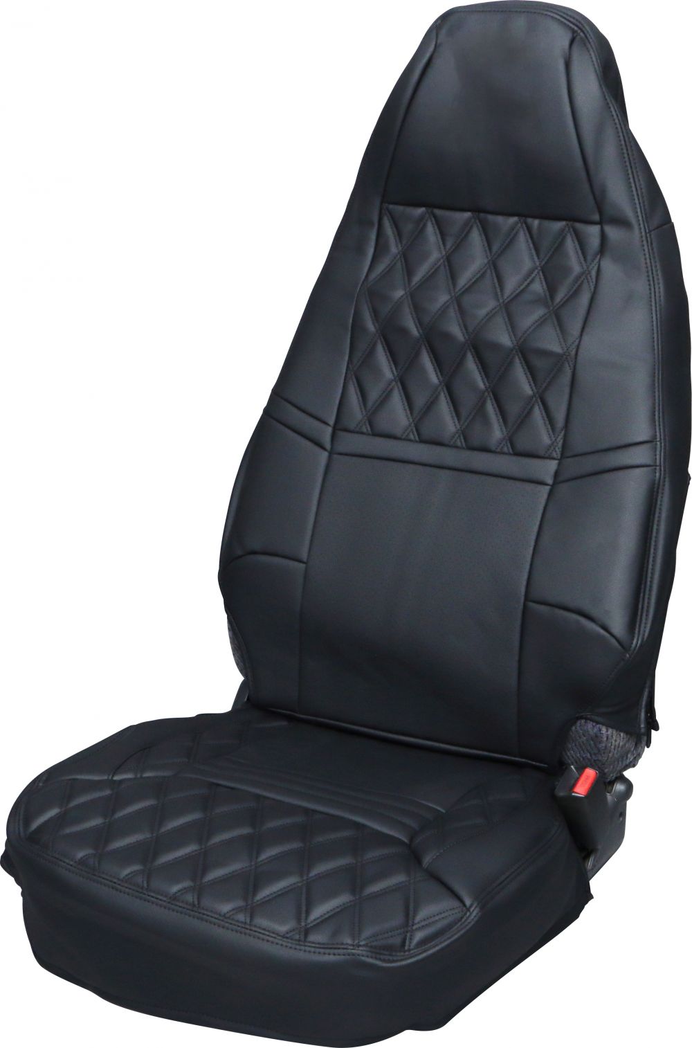 COMBI車種別シートカバー スーパーグレート 黒糸