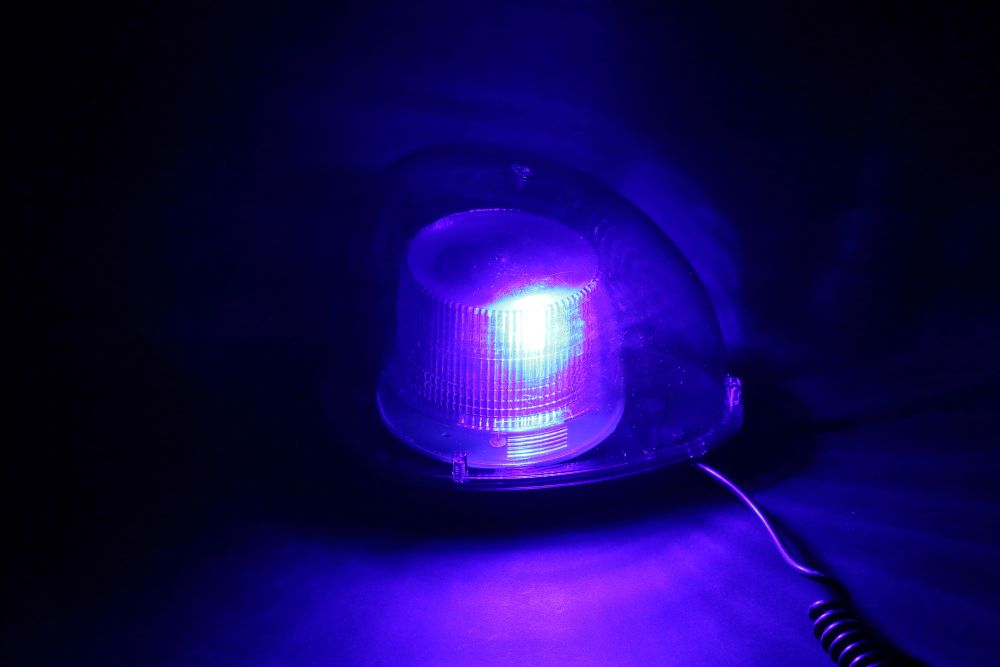 LED回転灯マグネットタイプ ブルー