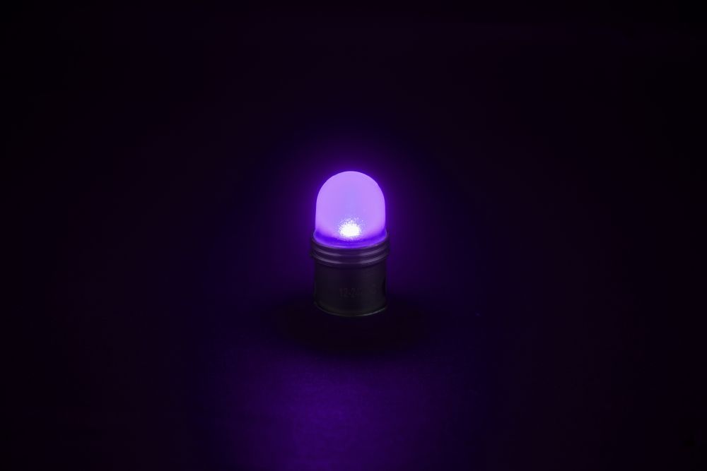 LED電球型キャンディバルブ ストロボ ピンク