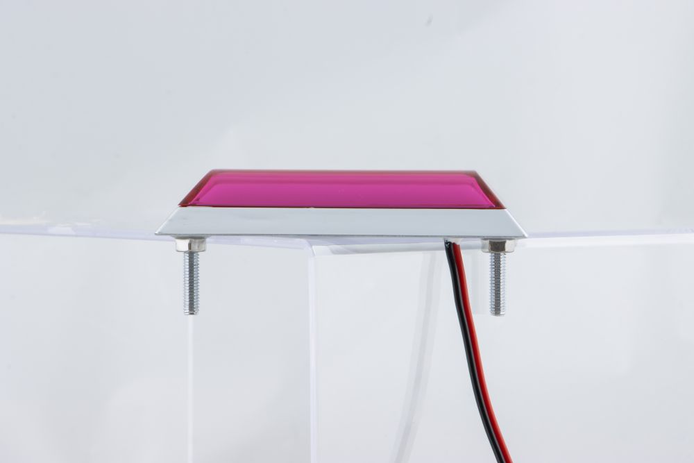 LEDミニフラットマーカー面発光タイプ ピンク 画像3