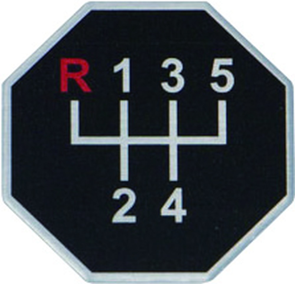 シフトパターンステッカー R135-4 07エルフ