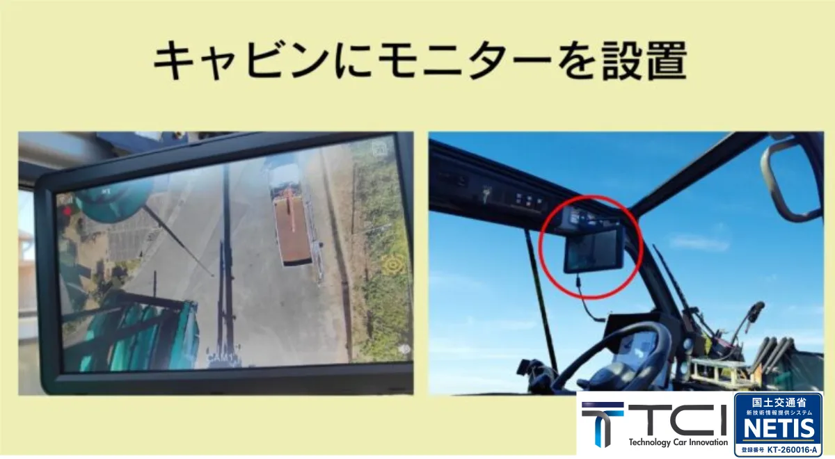 クレーン無線カメラ｜株式会社TCI｜NETIS登録製品｜KT-260016-A|AItousai 