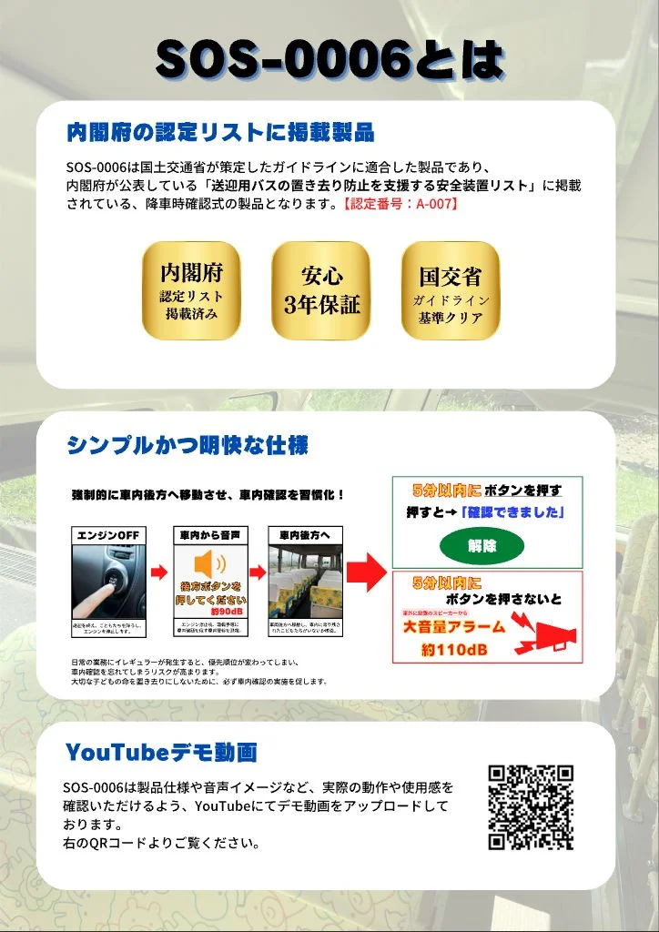 SOS-0006カタログ SOS-0006とは