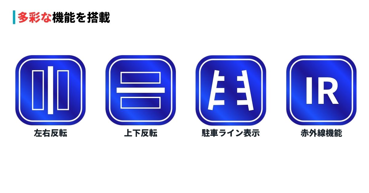 TCMBC-2002Sの多彩な機能
